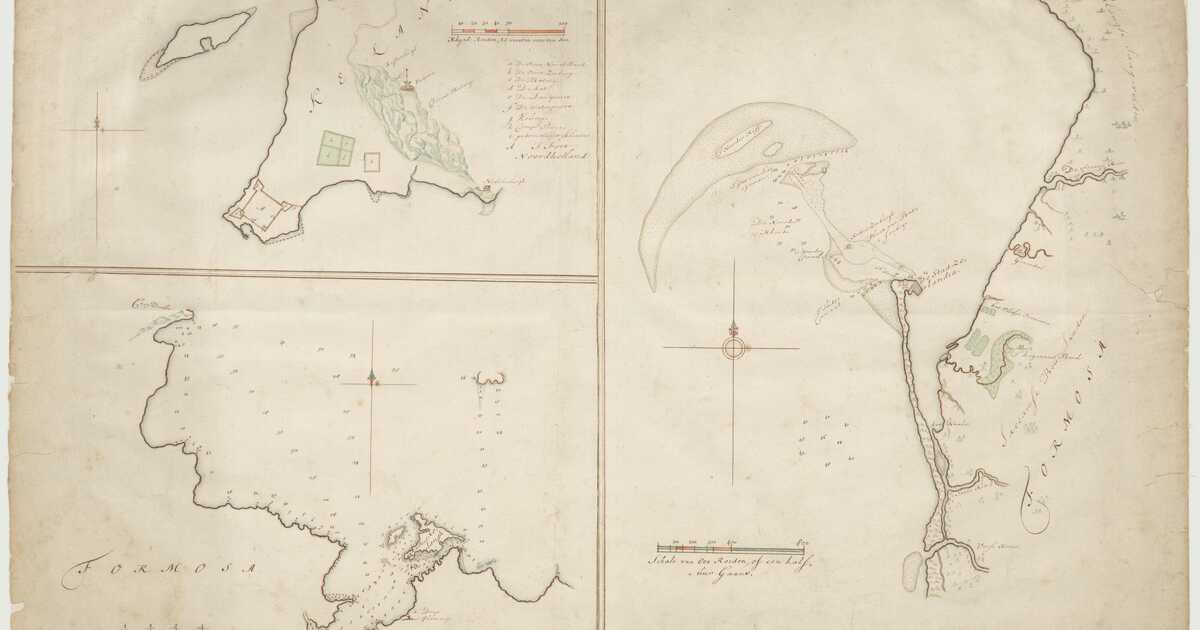 Map Of Fort Zeelandia | Atlas Of Mutual Heritage